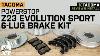 2005 2022 Tacoma Powerstop Z23 Evolution Sport 6 Lug Brake Rotor And Pad Kit Review U0026 Install