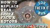 2013 2018 Toyota Rav4 Replacing Rear Brake Pads U0026 Rotors Easy Diy