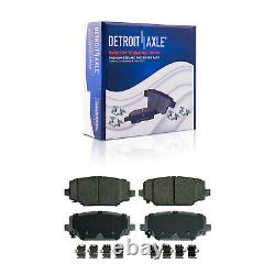 330mm Front 328mm Rear Rotor Brake Pad for Town & Country Grand Caravan Journey