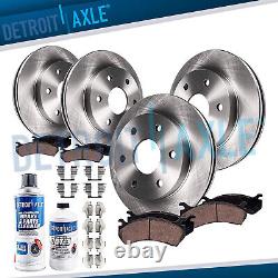 6 Lug Front & Rear Disc Rotors + Ceramic Brake Pads for 2012 2020 Ford F-150