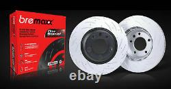 BREMBO pads & BREMAXX slotted disc brake rotors FRONT + REAR SKYLINE R33 GTS-T