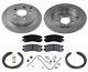 Fits For 2002-2007 Buick Rendezvous Rear Brake Rotors & Pads 5pc