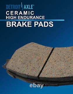 For 2013 2014-16 Subaru BRZ Front 293mm & Rear Brake Rotors + Ceramic Pads