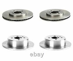 For BMW E30 3 Series Front Rear Brake Kit Disc Rotors and Pads Brembo / Bosch