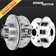 Front And Rear Brake Disc Rotors For Expedition F150 Lightning Navigator 2wd Rwd