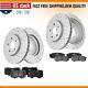 Front Rear Brake Rotors Ceramic Pads For 2010 2023 Toyota 4runner Lexus Gx460