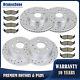 Front Rear Brake Rotors Pads Fit For Ford Fusion Mazda 6 Lincoln Mkz Brakes