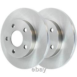 Front & Rear Brake Rotors Set of 4 for Buick LaCrosse Allure Pontiac Grand Prix