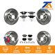 Front Rear Disc Brake Rotors And Ceramic Pads Kit For Bmw 528i Xdrive