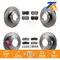 Front Rear Disc Brake Rotors And Ceramic Pads Kit For Toyota Sequoia