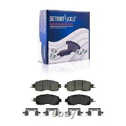 Front & Rear Disc Rotors + Brake Pads for 2014 2015 2016 2017-2019 Nissan Altima