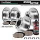 Front & Rear Drill Slot Brake Rotors And 8 Ceramic Pads For Ram 1500 2500 3500