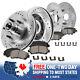 Front+rear Drill Slot Brake Rotors & Ceramic Pads For Expedition F-150 F150 2wd