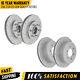 Front & Rear Drilled Brake Rotors For 2004 2008 Ford F-150 Lincoln Mark Lt 2wd