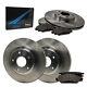 Front + Rear Max Brakes Premium Oe Rotors With Carbon Metallic Pads Ta028643