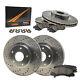 Front + Rear Max Brakes Premium Xd Rotors With Carbon Ceramic Pads Kt015123