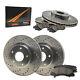 Front + Rear Max Brakes Premium Xd Rotors With Carbon Ceramic Pads Kt015223