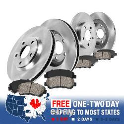 Front+Rear Rotors And Ceramic Pads For 2007 2008 2009 2010 2013 Nissan Altima