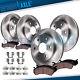 Front & Rear Rotors + Brake Pads For 2007 2015 2016 Chevy Traverse Gmc Acadia