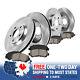 Front + Rear Rotors And Ceramic Brake Pads For Dodge Durango Jeep Grand Cherokee