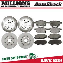 Front and Rear Brake Rotors & Pads for 2008-2012 2013 2014 2015 Scion xB 2.4L