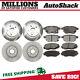 Front And Rear Brake Rotors & Pads For 2008-2012 2013 2014 2015 Scion Xb 2.4l