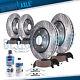 Front And Rear Drilled Rotors + Brake Pads Kit For Bmw 323i 325i 325ci 328i E46