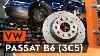 How To Change Rear Brake Discs Rear Brake Rotors On Vw Passat B6 3c5 Tutorial Autodoc