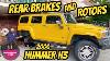How To Hummer H3 Rear Brakes And Rotors Replace