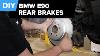 How To Replace Bmw E90 Rear Brakes 328i Pads Rotors Sensors Fcp Euro