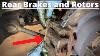 How To Replace Rear Brakes And Rotors Infiniti