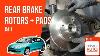 How To Replace The Rear Brake Rotors And Pads C4 1