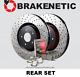 Rear Brakenetic Premium Drilled Brake Rotors + Ceramic Pads 55.51045.22