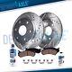 Rear Disc Rotors + Brake Pads For Chevy Traverse Gmc Acadia Buick Enclave