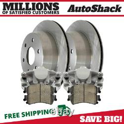 Rear Brake Calipers Pads Rotors for Chevy Silverado 1500 Astro GMC Sierra 1500