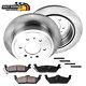 Rear Brake Disc Rotors And Ceramic Pads For Ford F150 Mark Lt 4x4 4wd 2wd