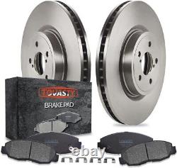 Rear Brake Rotors + Brake Pads for Nissan 350Z 370Z Maxima Infiniti EX35 EX37
