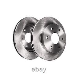 Rear Disc Rotors Ceramic Brake Pads for Chevy Silverado Sierra 1500 Tahoe Yukon