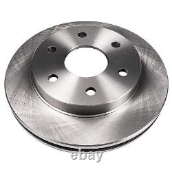 Rear Disc Rotors Ceramic Brake Pads for Chevy Silverado Sierra 1500 Tahoe Yukon