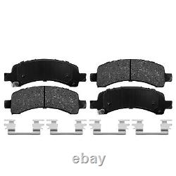 Rear Drilled Brake Rotors Brake Pads for Chevrolet GMC Express Savana 2500 3500