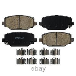 Rear Drilled Rotors + Brake Pads for Town & Country Grand Caravan Journey Routan