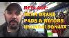 Replace Rear Disc Brake Pads U0026 Rotors Hyundai Sonata