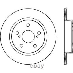 StopTech For Scion tC 2011-2016 SportStop Slotted & Drilled Brake Rotor Rear