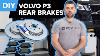 Volvo Xc60 Rear Brake Rotor U0026 Pad Replacement Diy Volvo P3 S80 V70 Xc70 Xc60 S60 U0026 V60