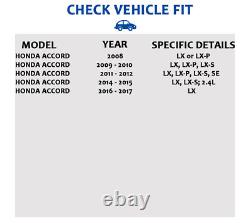 Disques de frein avant et arrière de 282 mm pour Honda Accord LX 2008 2009-2017