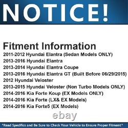 Disques de frein avant et arrière et plaquettes de frein pour Hyundai Veloster Elantra Coup GT Kia Forte5