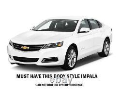 Disques de frein avant et arrière percés + plaquettes de frein pour Chevy Impala Malibu LaCrosse Regal
