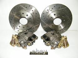 Ford 9 Inch Arrière Disc Brake Conversion Kit Foré & Slotted Rotors Ford Cars