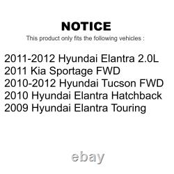 Kit De Rotors De Frein À Disque Arrière Avant Pour Hyundai Elantra Tucson Kia Sportage