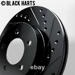 Rotors De Frein Percés À Fente Noir Complet Hart Et Coussinet Lourd Bhcc. 44173.02